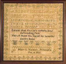 antique sampler