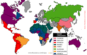chinese language map