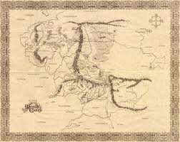map tolkien