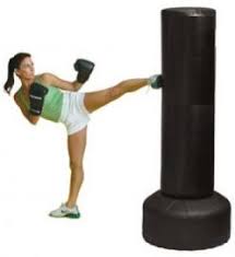 standing heavy bags