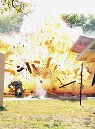 How to blow up a house