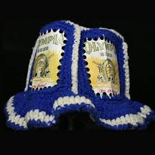 beer can hat