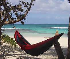 camping on the beach