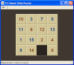 slide puzzle game