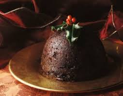 christmas plum pudding
