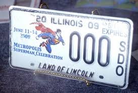 superman license plates
