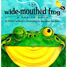 big wide mouthed frog
