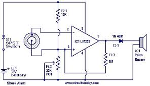 alarm shock sensor