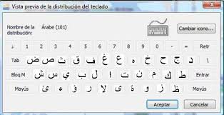 arabic keyboard letters