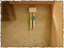 covered toothbrush holders