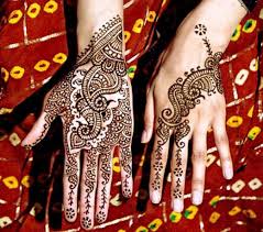 indian henna hand designs