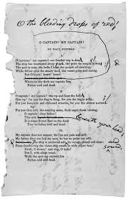 oh captain my captain poem