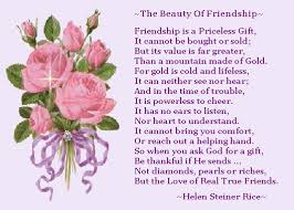 poem on friendship