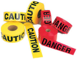 danger tape