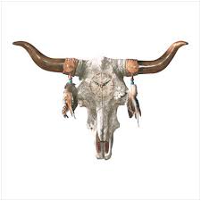 bull skulls