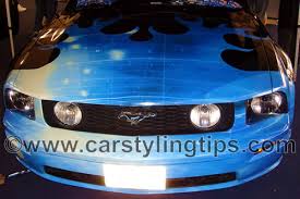 spray paint car