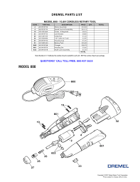 dremel parts