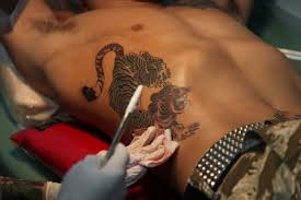 korean tiger tattoo