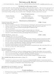 example of a job resume