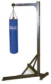 standing heavy bags
