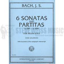 bach sonatas and partitas