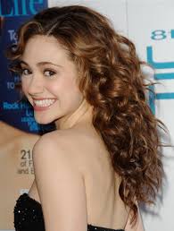 curly long hair