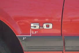 mustang gt badge