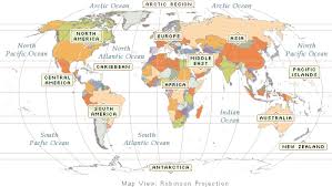 atlas map of the world