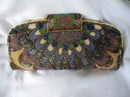 peacock purse