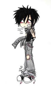 anime emo boy