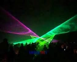 amazing laser show
