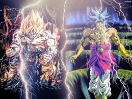 dragon ball z sangoku vs broly