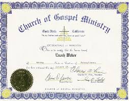 ministry ordination