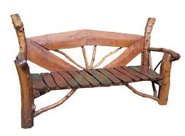 wooden bench