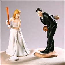baseball cake topper