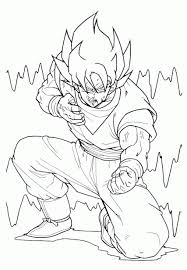 dibujos para pintar de dragon ball z
