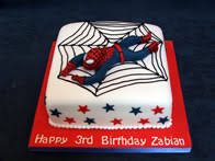 spiderman cake decorations