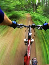trail bike riding