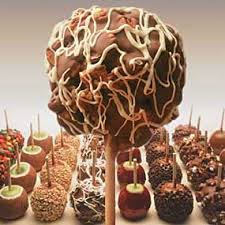 candy coated apples