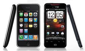 droid incredible iphone