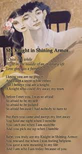 my knight in shining armour