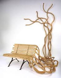 indoor wooden benches