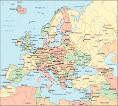 map of europe