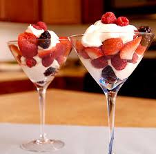 Portada, Cocina, Postre de yogurt y frutas