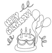 colouring birthday