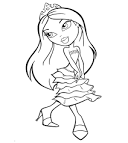 Bratz Coloring coloring page