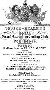 Image result for Royal Caledonian Curling Club