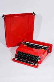 Afbeeldingsresultaat voor sottsass typewriter