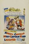 Abbott and Costello Meet Captain Kidd Movie Posters From Movie ...