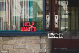 Image result for help wanted sign window